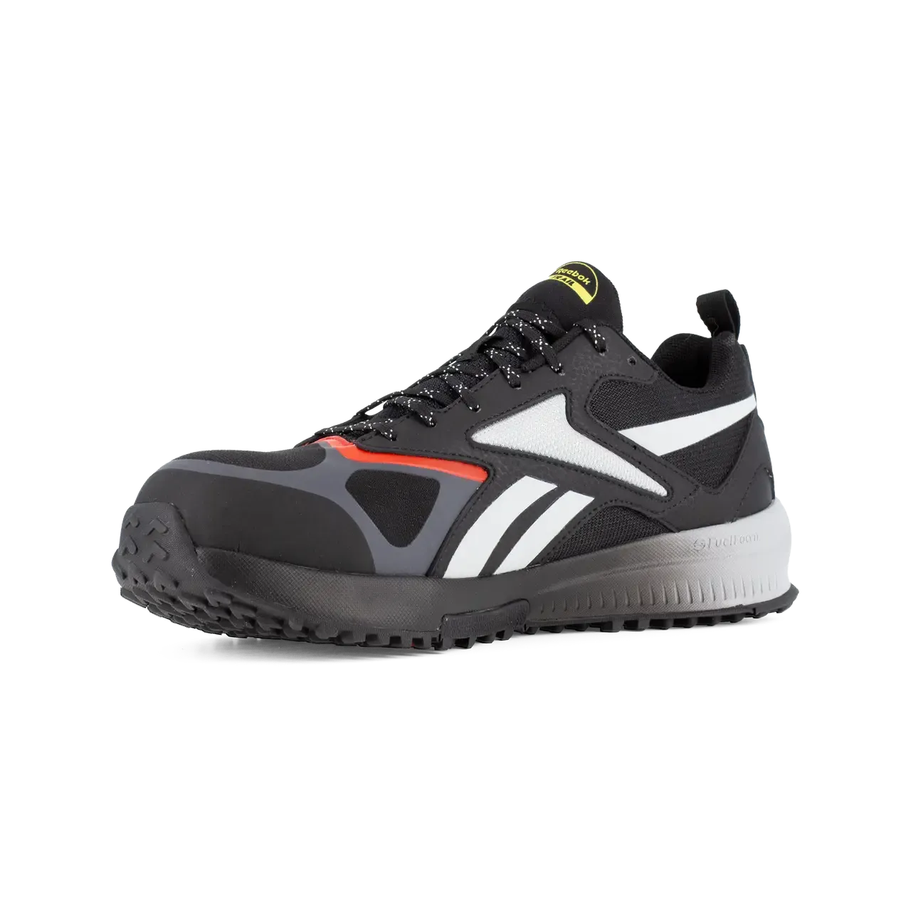 Lavante Trail 2 Composite-Toe Athletic Work Shoe Black/Red