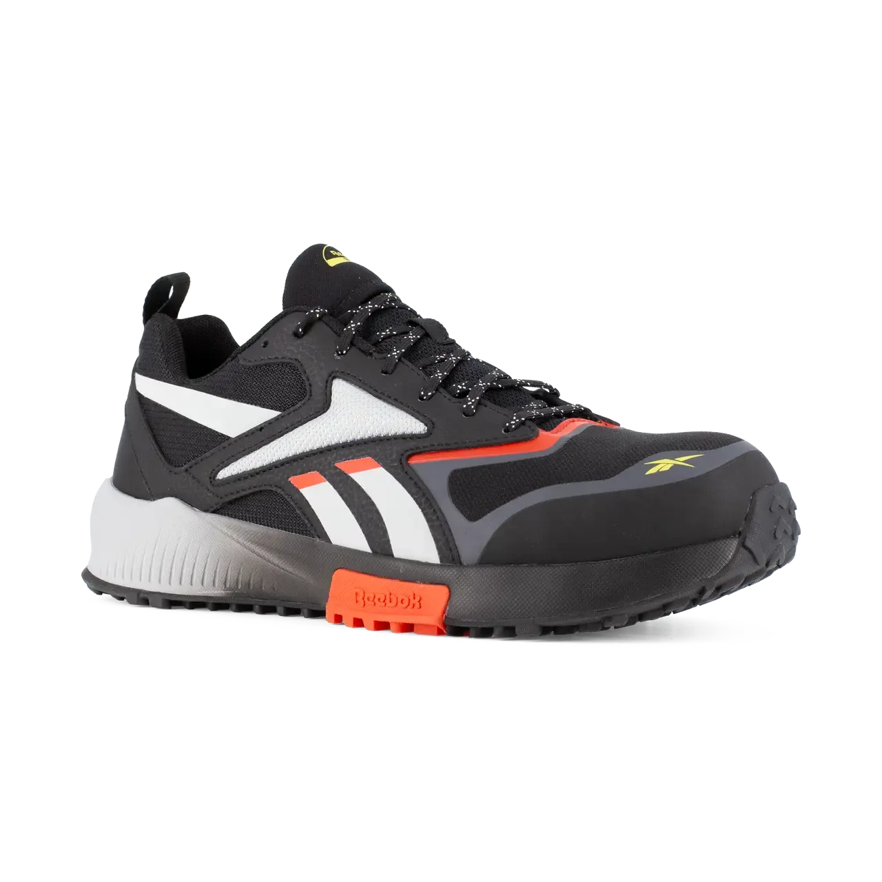 Lavante Trail 2 Composite-Toe Athletic Work Shoe Black/Red