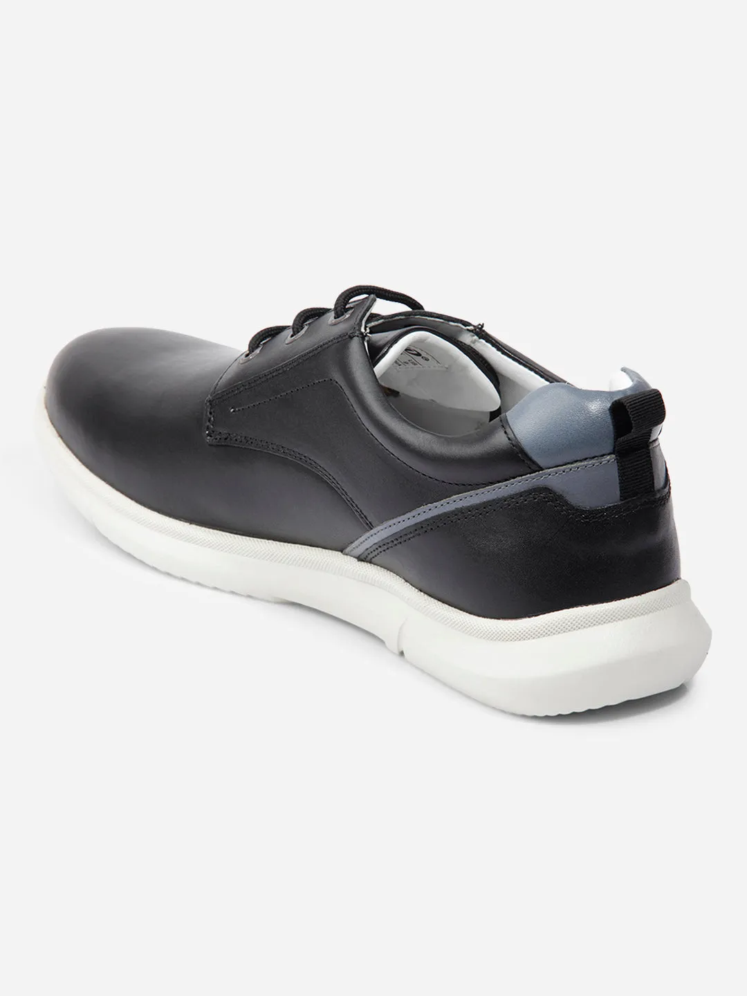 Men Black Leather Sneaker (ID3087)