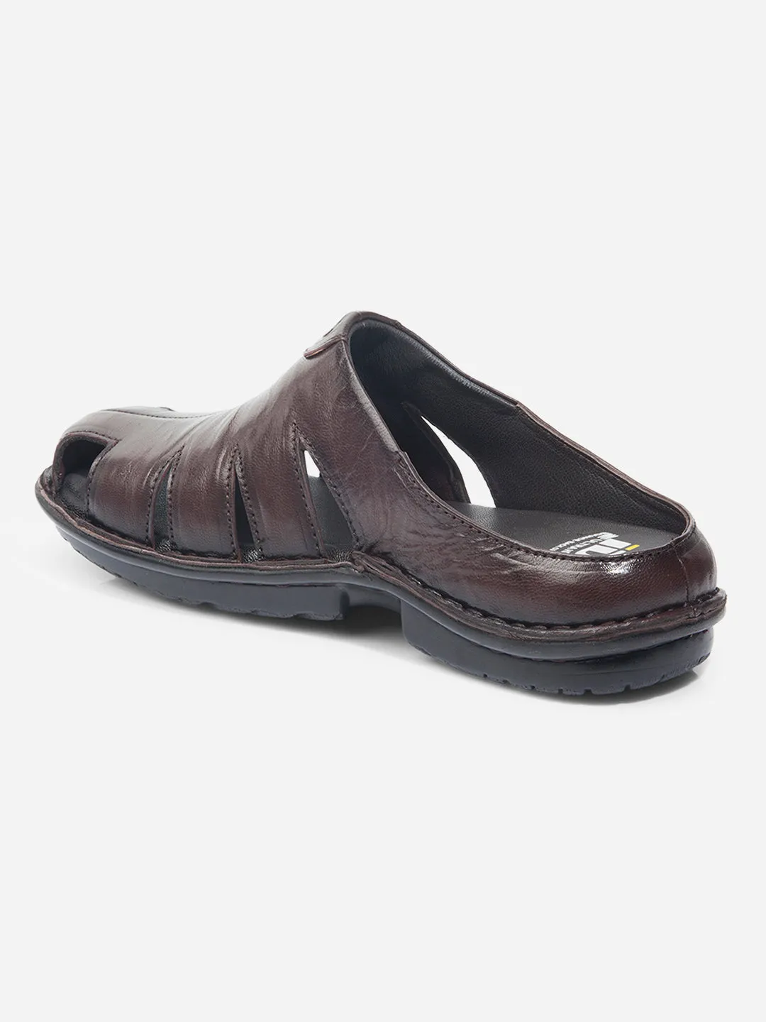 Men Brown Sandal / Slipper (ID4208)