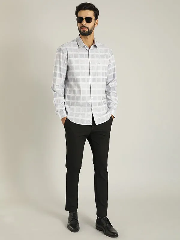 Men Checked Full Sleeve Cotton Shirt