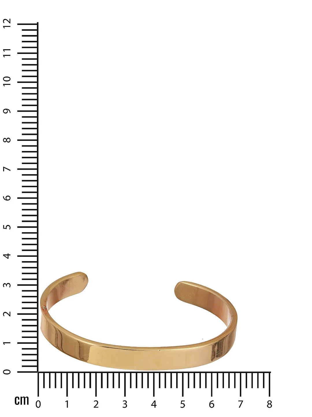 Men Gold-Toned Cuff Bracelet