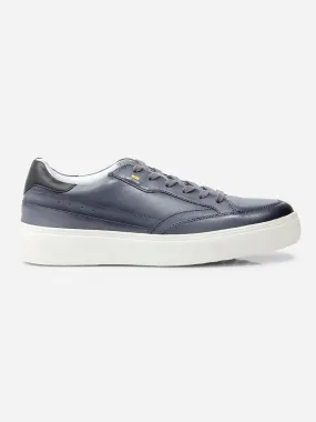 Stylish Mens Grey Leather Sneaker with Premium Quality (ID3091)