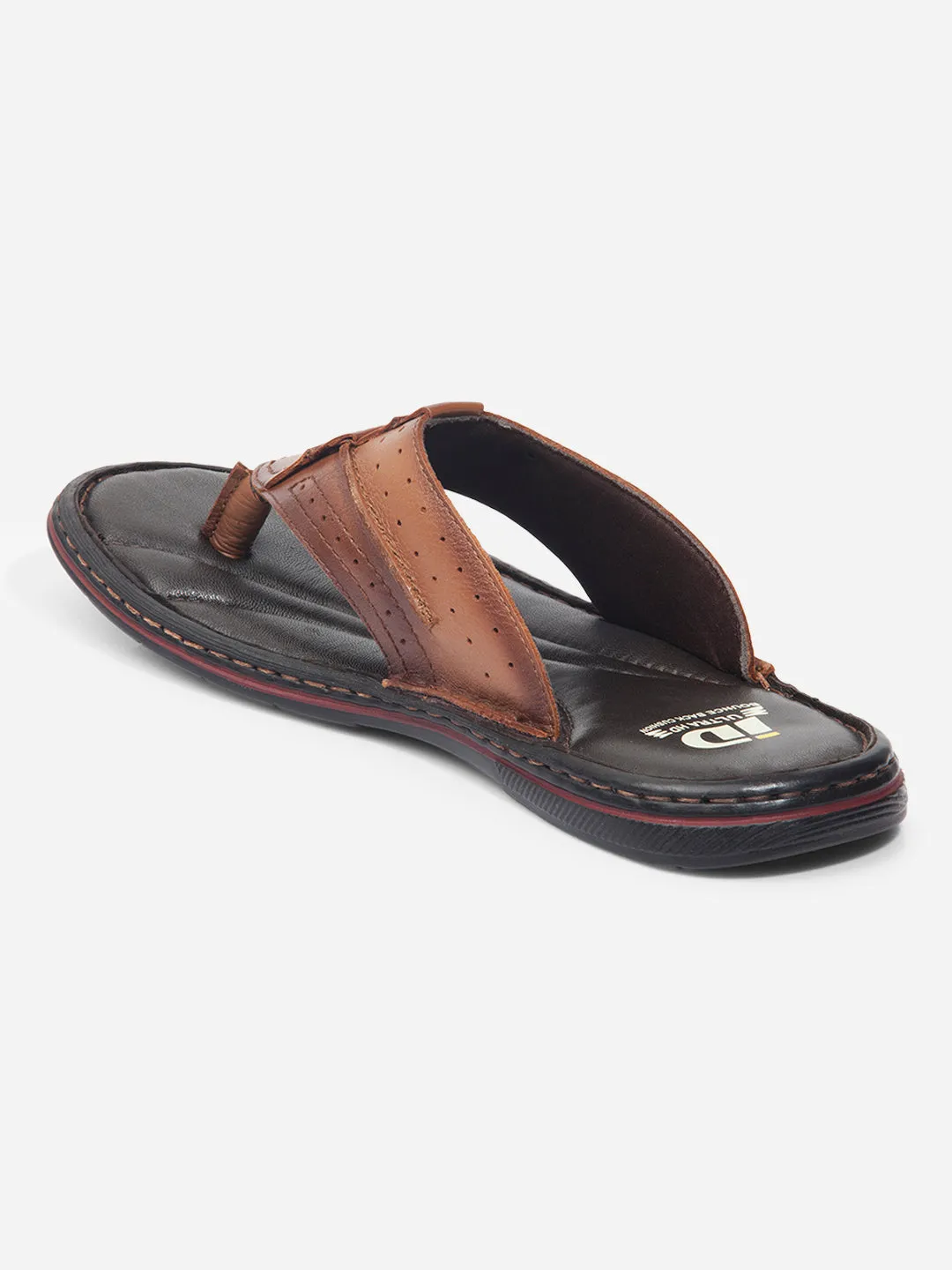 Men Tan Sandal / Slipper (ID4229)