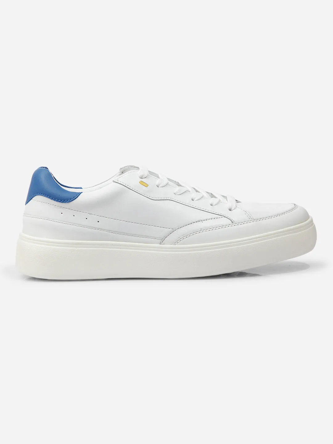 Men White Leather Sneaker (ID3091)