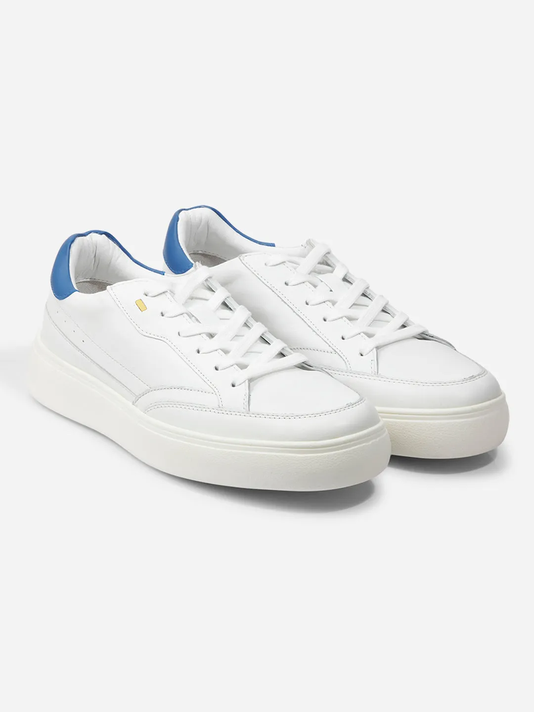 Men White Leather Sneaker (ID3091)