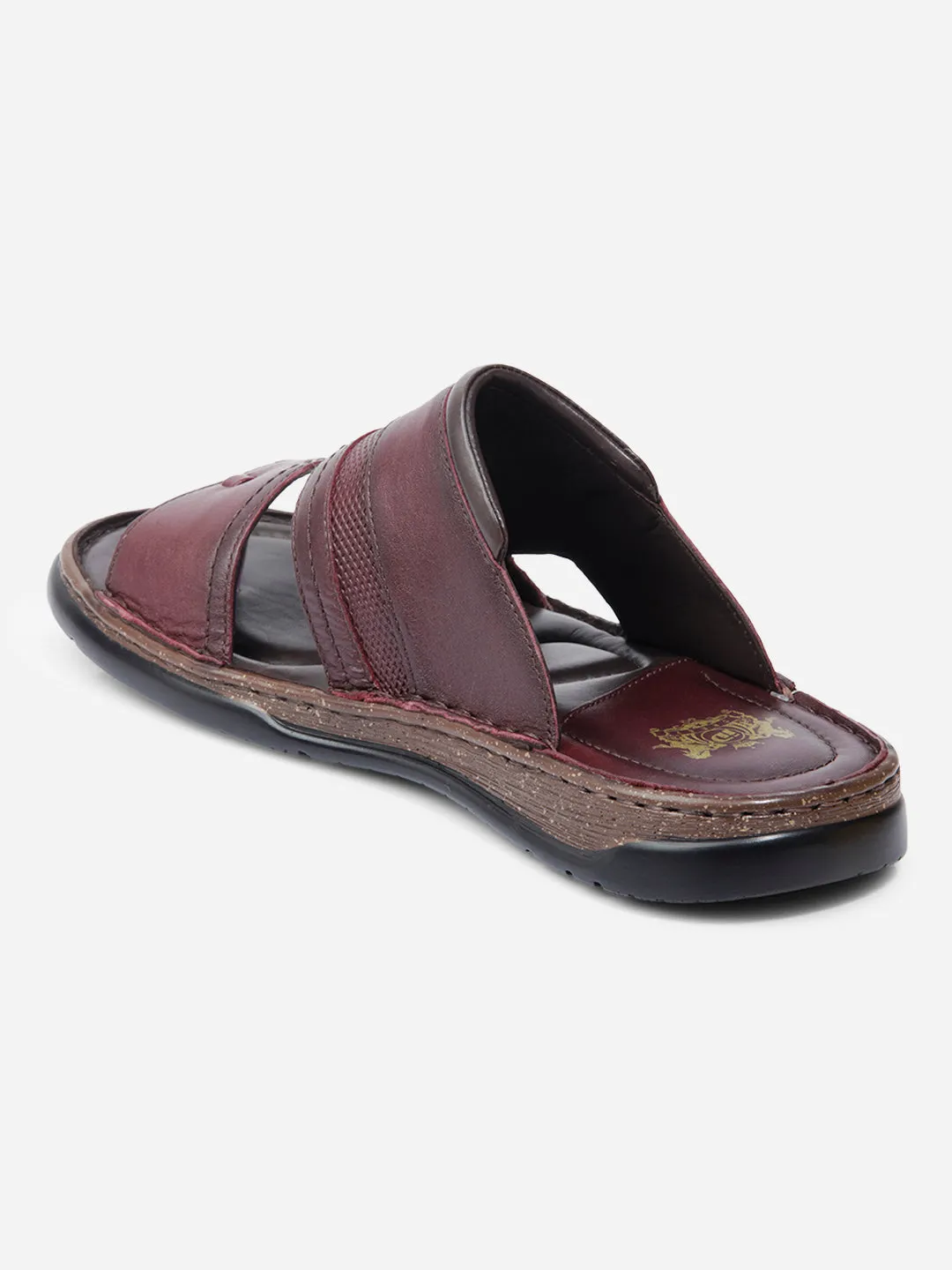 Men Wine Sandal / Slipper (ID4216)