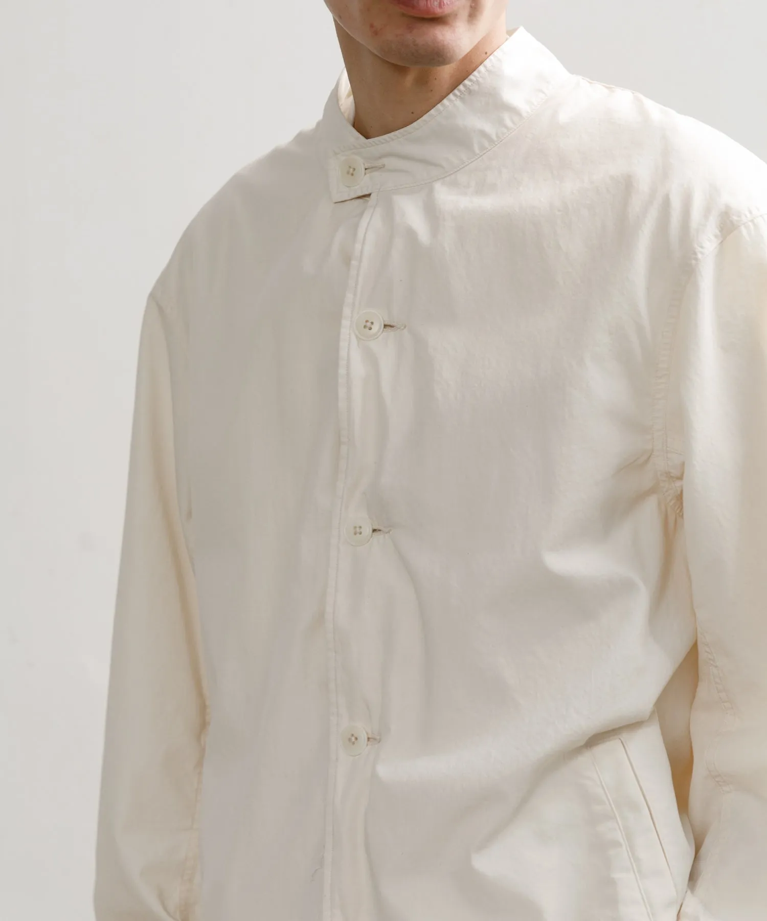 【MEN】nanamica Band Collar Jacket