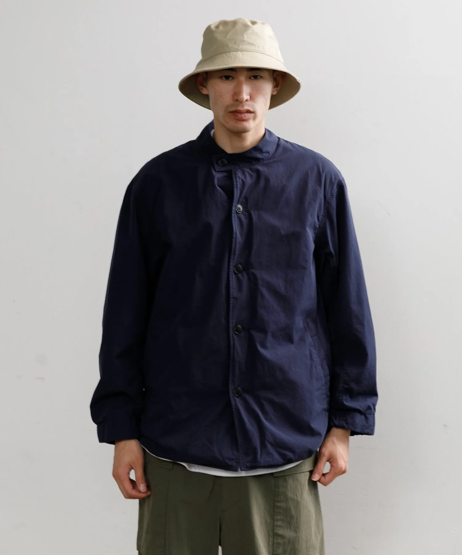 【MEN】nanamica Band Collar Jacket