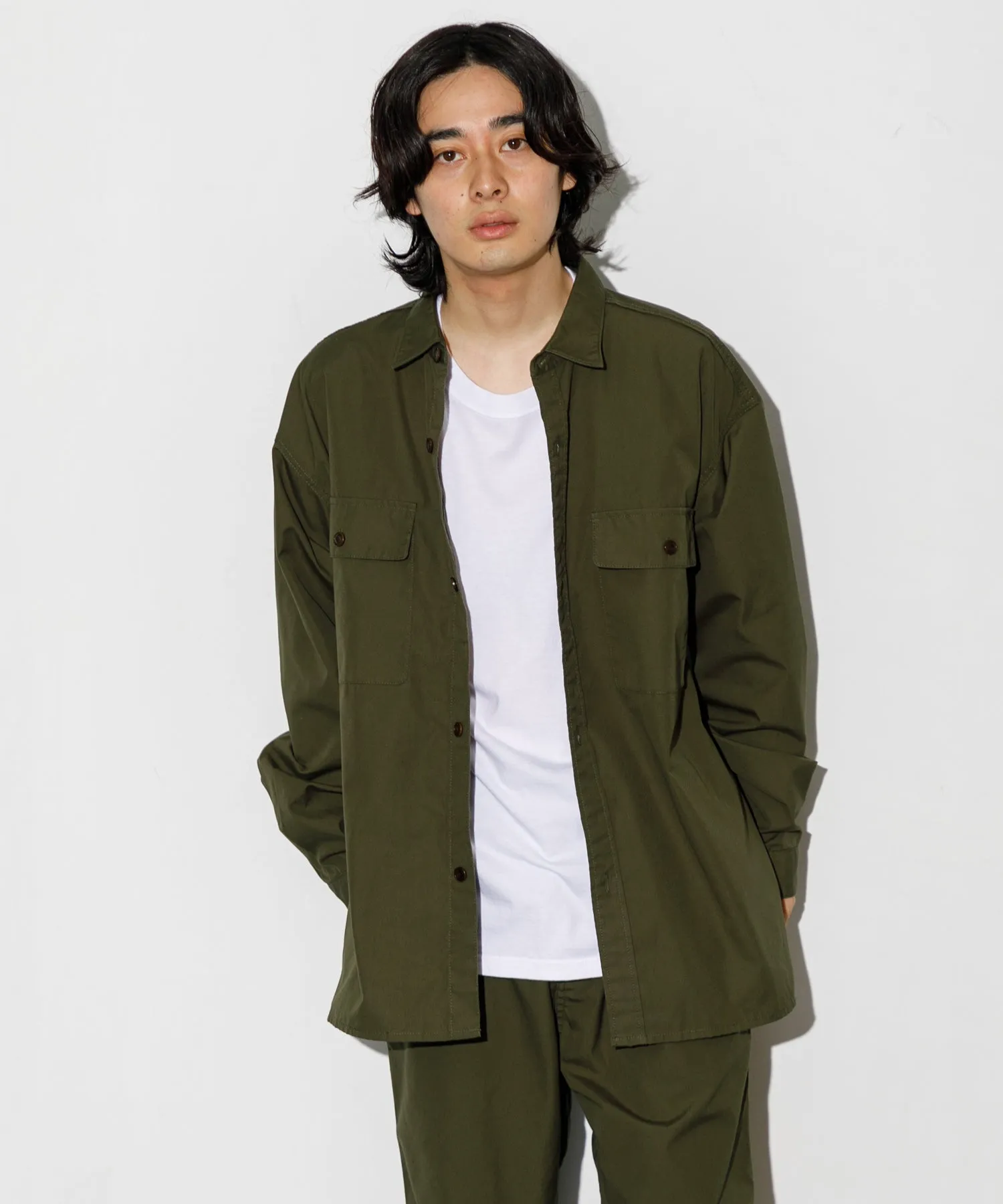 【MEN】nanamica Light Wind Shirt