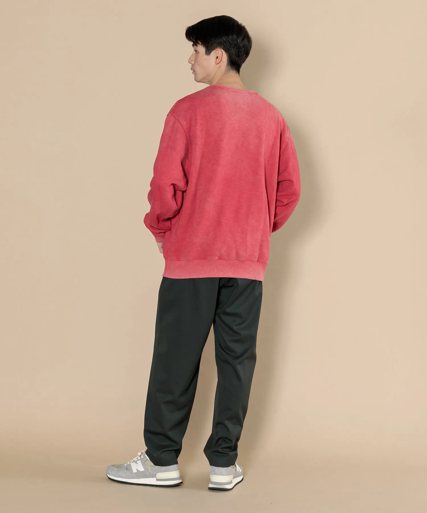 【MEN】OVERSIZED PULLOVER SWEAT TSHIRT