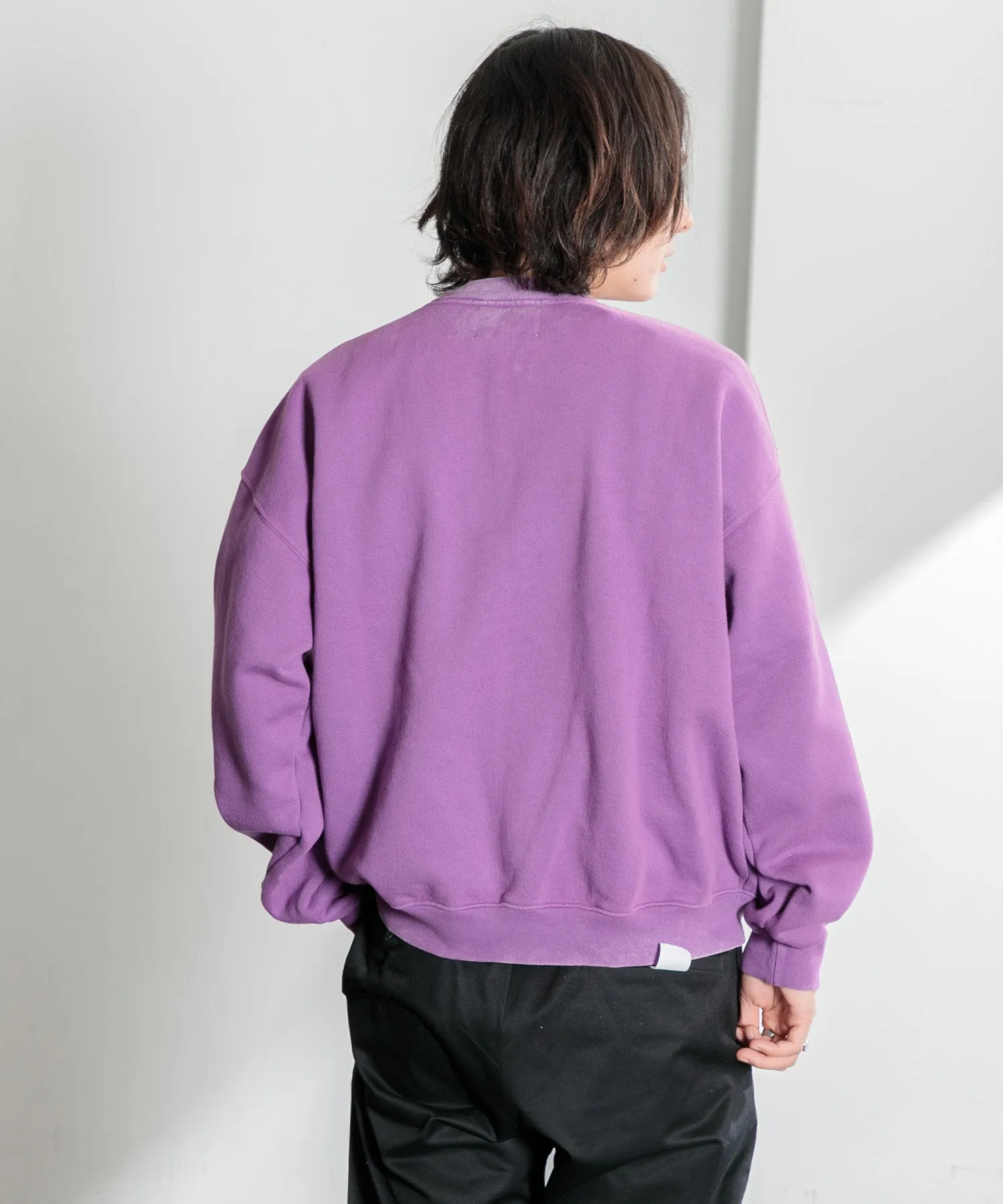 【MEN】OVERSIZED PULLOVER SWEAT TSHIRT