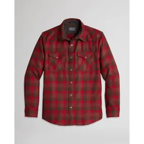 Men's Pendleton | Plaid Snap-Front Western Canyon | Red