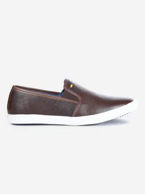 Men's Tan Comfort Fit Slip On Casual (ID3055)