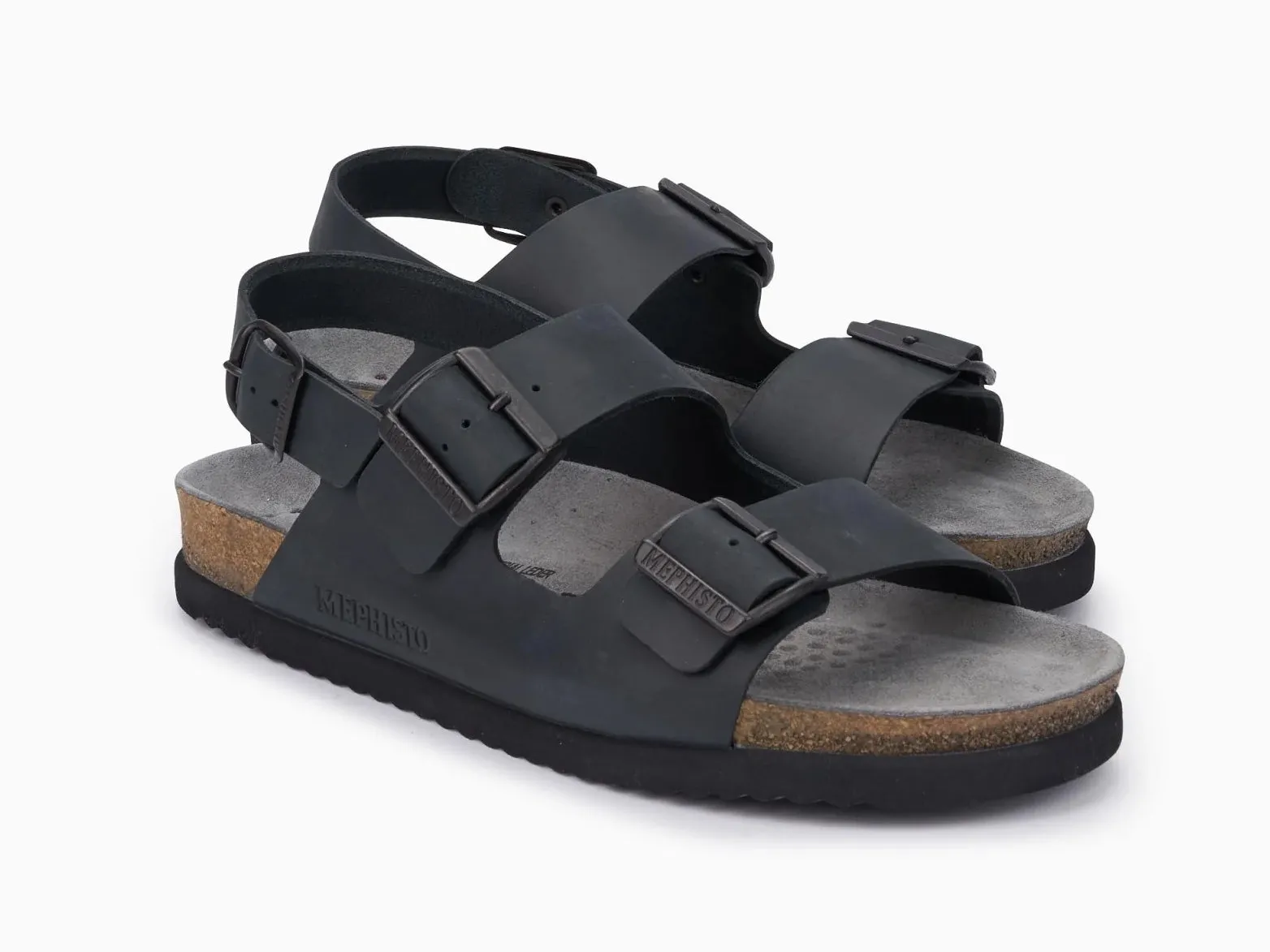 Mephisto Men Nardo Backstrap Sandals