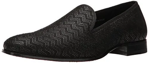 MEZLAN MEN'S ARISTOTLE TUXEDO LOAFER, BLACK, 10 M US