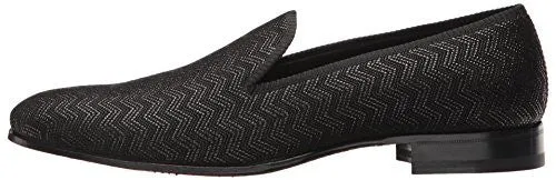 MEZLAN MEN'S ARISTOTLE TUXEDO LOAFER, BLACK, 10 M US