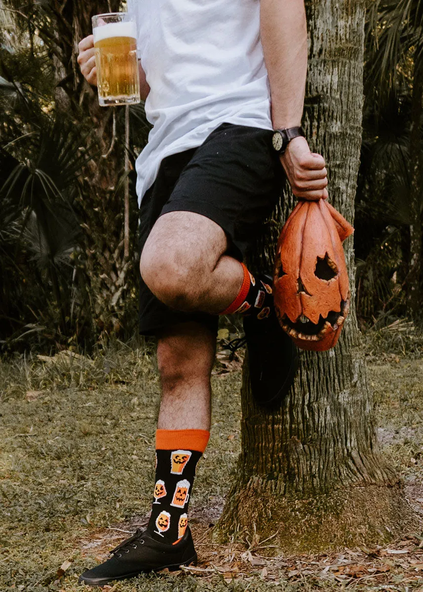 Pumpkin Beer Men's Socks