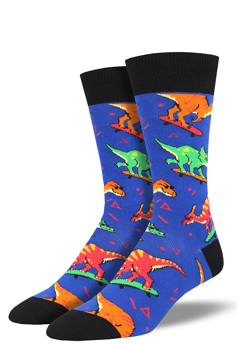 Skater Dinosaurs Men's Socks