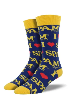 Spam Men's Crew Socks