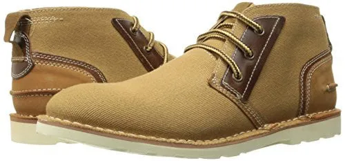 STEVE MADDEN MEN'S INTRUDER CHUKKA BOOT, TAN FABRIC, 8 M US