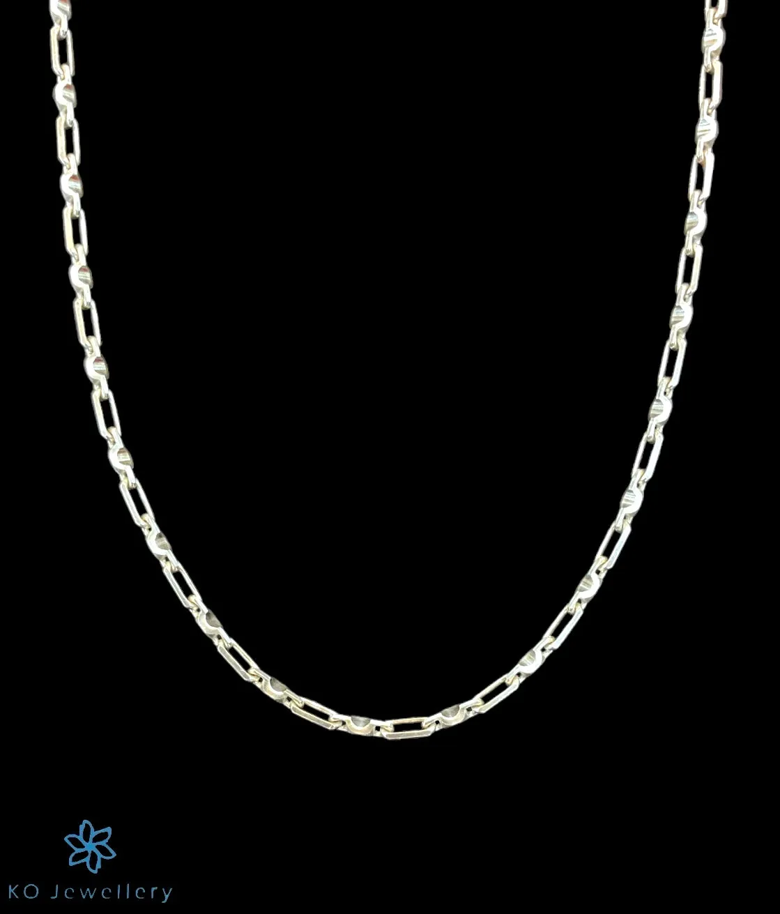 The Adonis Sturdy Links Silver Chain