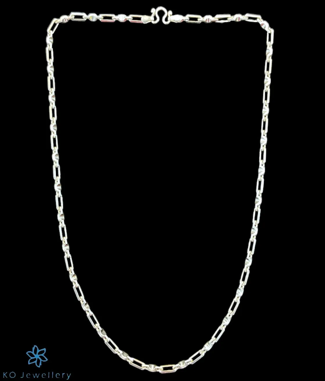 The Adonis Sturdy Links Silver Chain