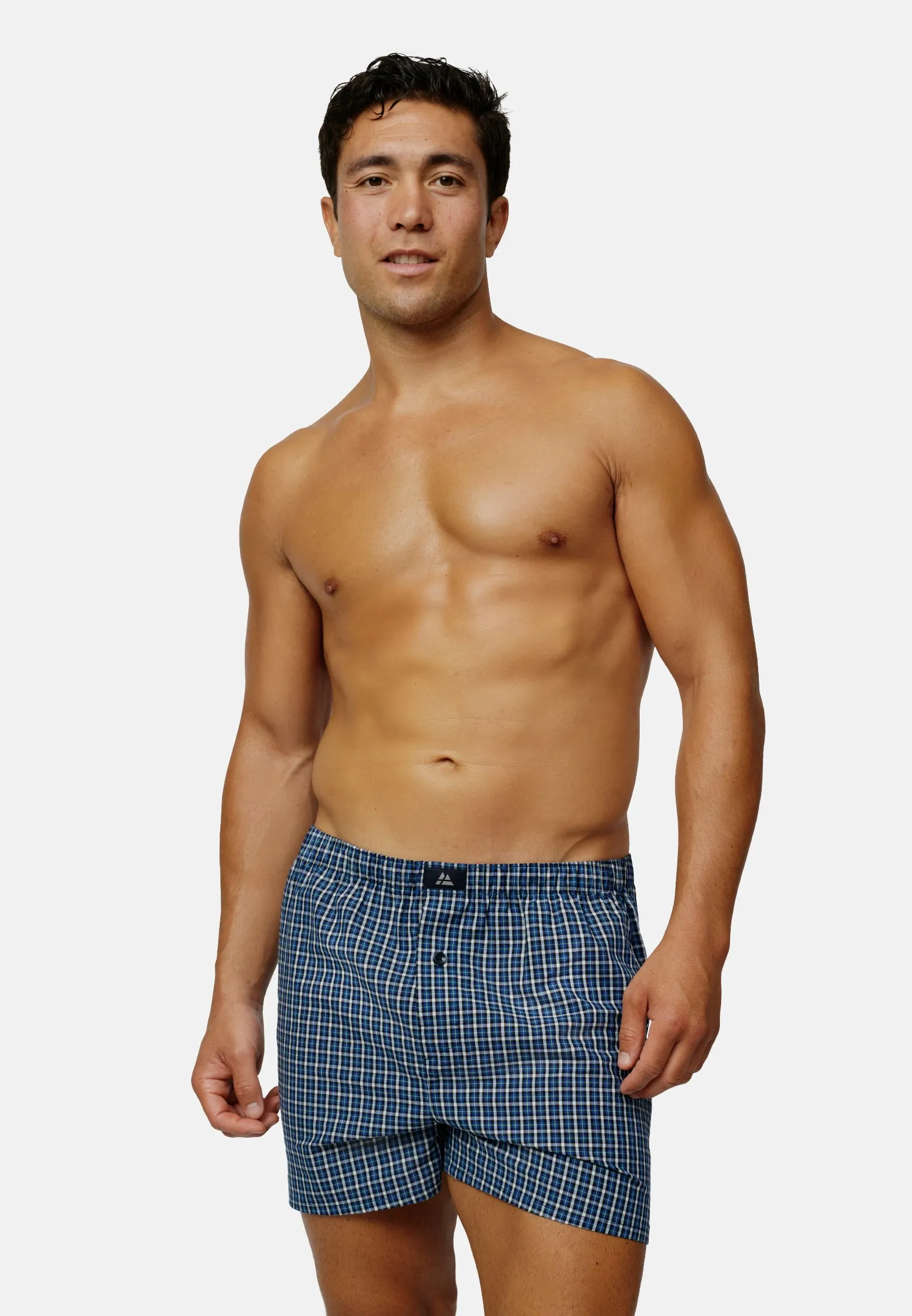 WOVEN BOXER SHORTS FOR MEN