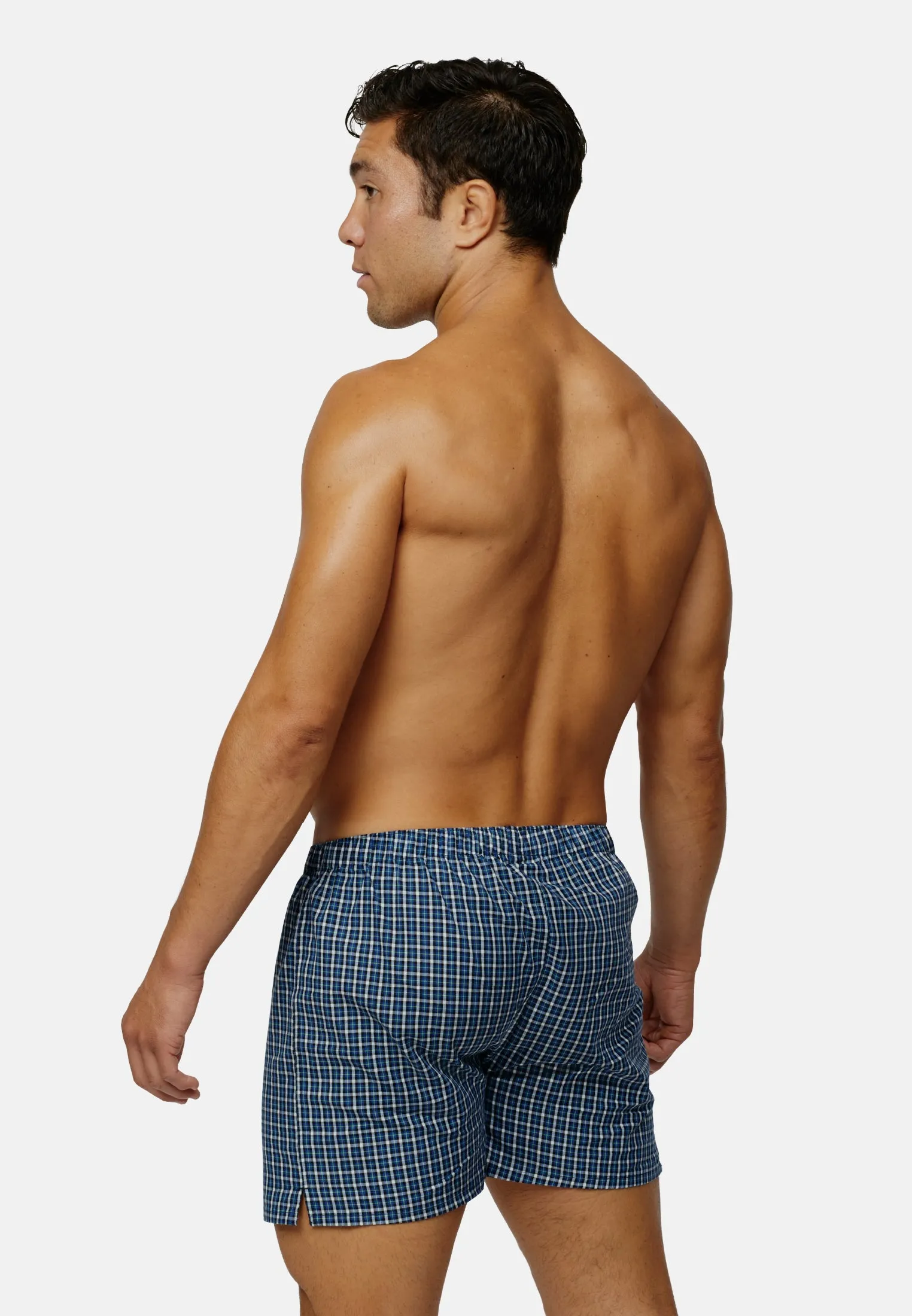 WOVEN BOXER SHORTS FOR MEN