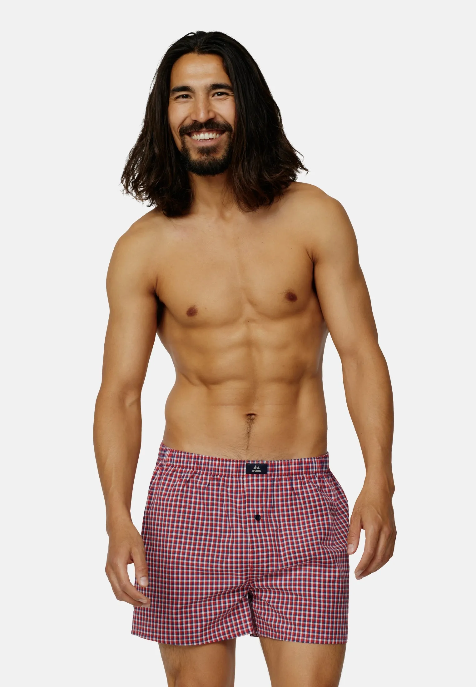 WOVEN BOXER SHORTS FOR MEN