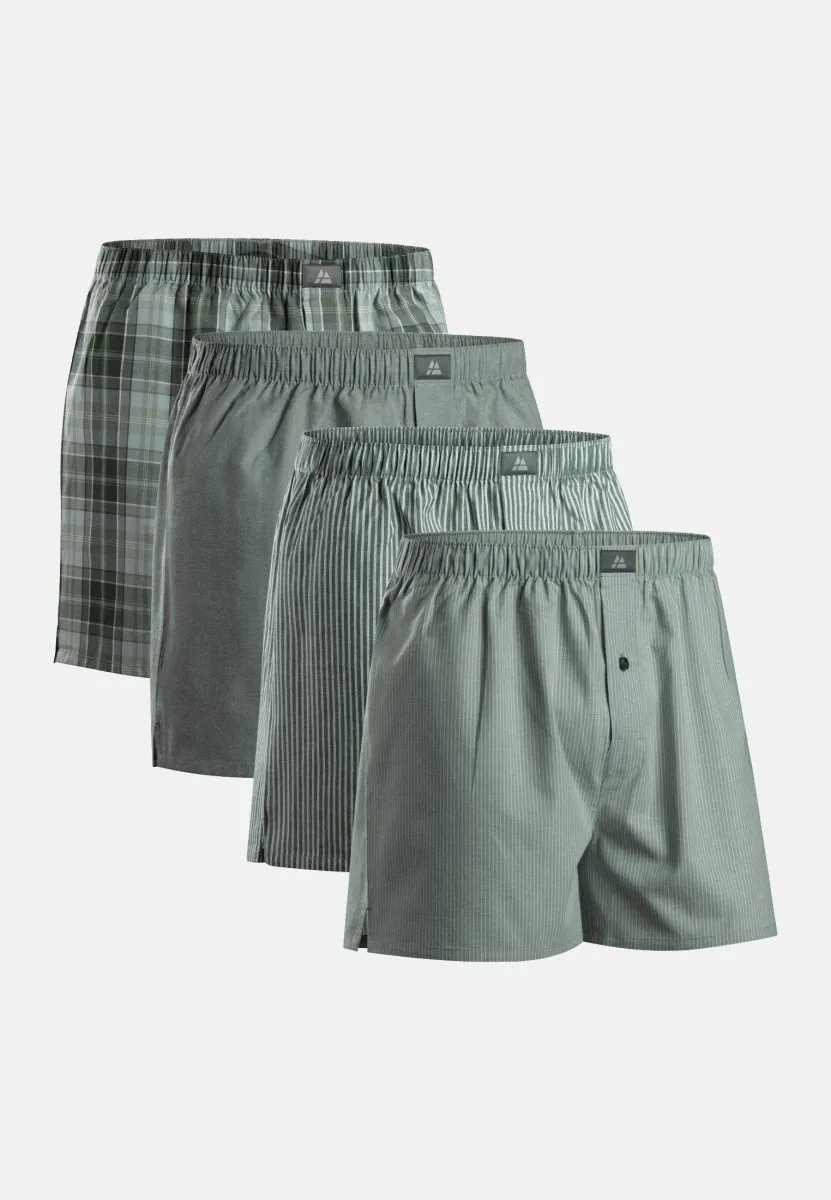 WOVEN BOXER SHORTS FOR MEN